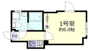 Grip吉祥寺【3階】の間取り
