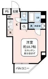 OFFIN【2階】の間取り