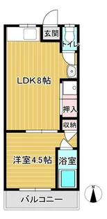 鈴木建設ビル【2階】の間取り