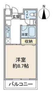 グリーンフォレスト【3階】の間取り