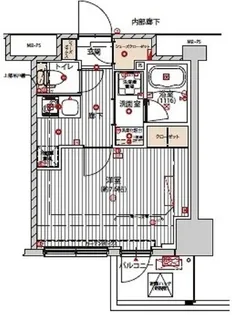 プレシャスハーモニー八王子【2階】の間取り