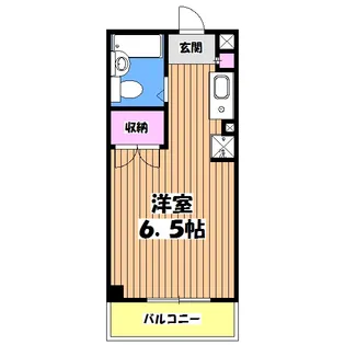 ホワイトウイング片倉I【2階】の間取り