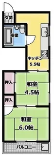 長谷川ビル【3階】の間取り