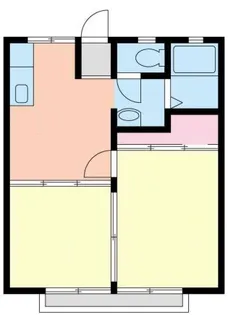 ピュアハイツ【2階】の間取り