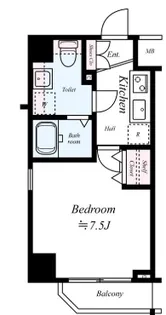 プレール・ドゥーク川崎平間【2階】の間取り