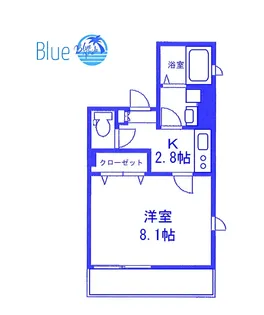 フィールドヴィレッジ横濱【4階】の間取り