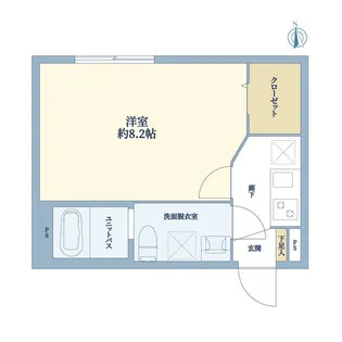 SYNEX SHIN-NAKANO【2階】の間取り