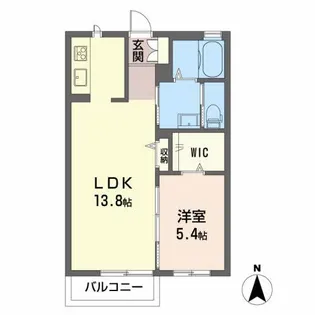 シェリール【2階】の間取り