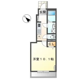 アリア(Aria)【1階】の間取り