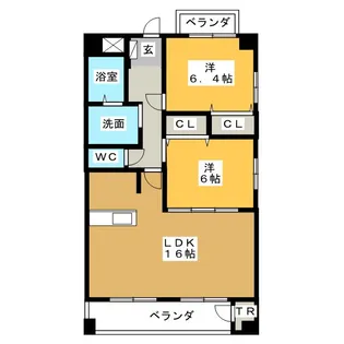 Life Court【2階】の間取り