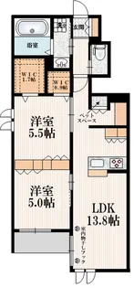 Blossom【1階】の間取り