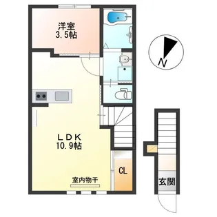 コート・ネオ【2階】の間取り