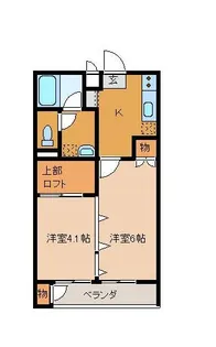 サバトハイム撫子【2階】の間取り