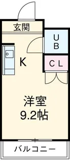 メゾンアリエス【1階】の間取り