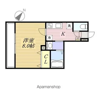 H.I prendre【2階】の間取り