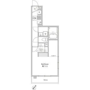 ブランミュール町田【3階】の間取り