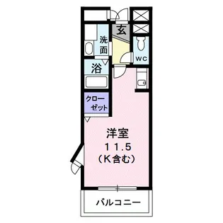 コートレジデンス【3階】の間取り