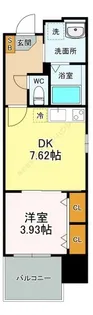 カシマ河原町【9階】の間取り