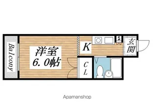 ロイヤルステイ【5階】の間取り