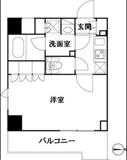 ルーブル池袋弐番館【2階】の間取り
