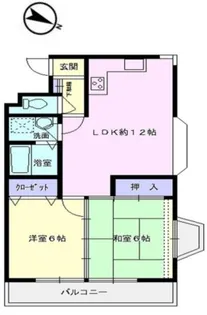 プルミエール田辺【4階】の間取り