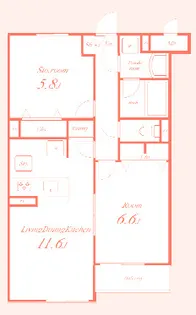 Branche【2階】の間取り