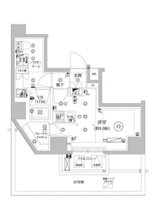 セジョリ東陽町【5階】の間取り