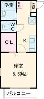 エンシェントアビス【1階】の間取り
