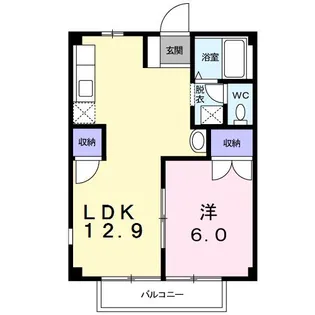 エスタシオンI【2階】の間取り