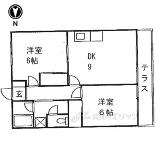 グラスガーデン2【2階】の間取り