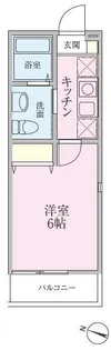 バーンフリート横浜伍番館【1階】の間取り