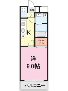 スモーレ新潟【1階】の間取り