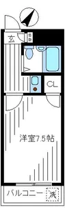 カオパレスNo.18【3階】の間取り