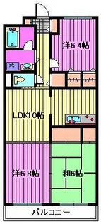 アベニール彩【3階】の間取り
