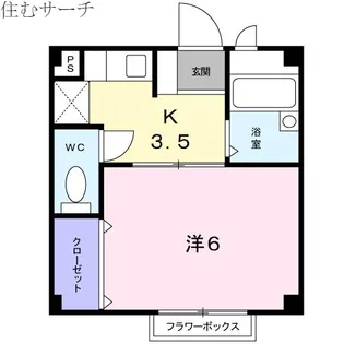 ジョイホーム【2階】の間取り