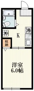 シティハイム パルメII【2階】の間取り