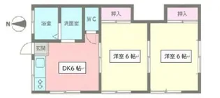 ヴェルテ厚木【2階】の間取り