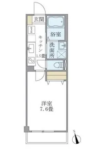 プレシャスカーサ 雑色【2階】の間取り
