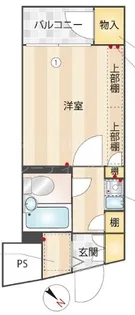 エル・ヴィーナ目黒【3階】の間取り