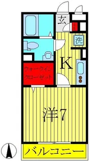 エヴァー【3階】の間取り