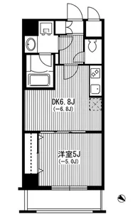 ル ジャルダン横濱関内【7階】の間取り