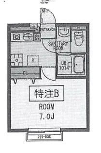リバード本牧【2階】の間取り