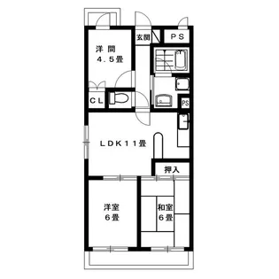 MKタワービレッジ【4階】の間取り