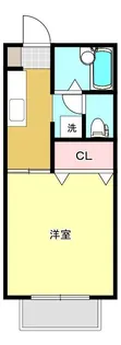 カーサ北真舟【2階】の間取り