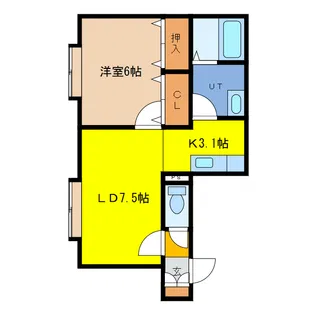 清流21【2階】の間取り