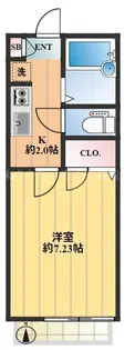 サンエース【2階】の間取り