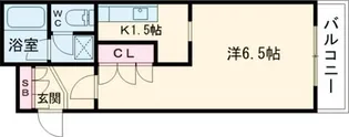 ベルグリーン熊内【3階】の間取り
