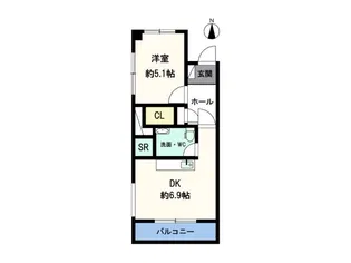 アーバンステージ豊田【3階】の間取り