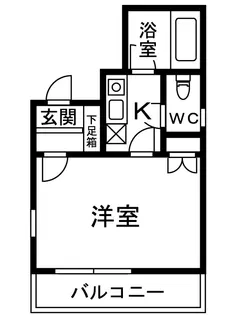 シャルマンフジ諏訪ノ森【2階】の間取り
