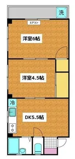 メゾン市川【1階】の間取り